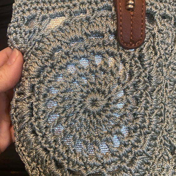 COPY - NWOT The Sak Silverwood Medallion Crochet Bag - Picture 4 of 7